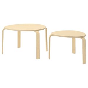 ست دو عددی میز عسلی ایکیا مدل IKEA SVALSTA